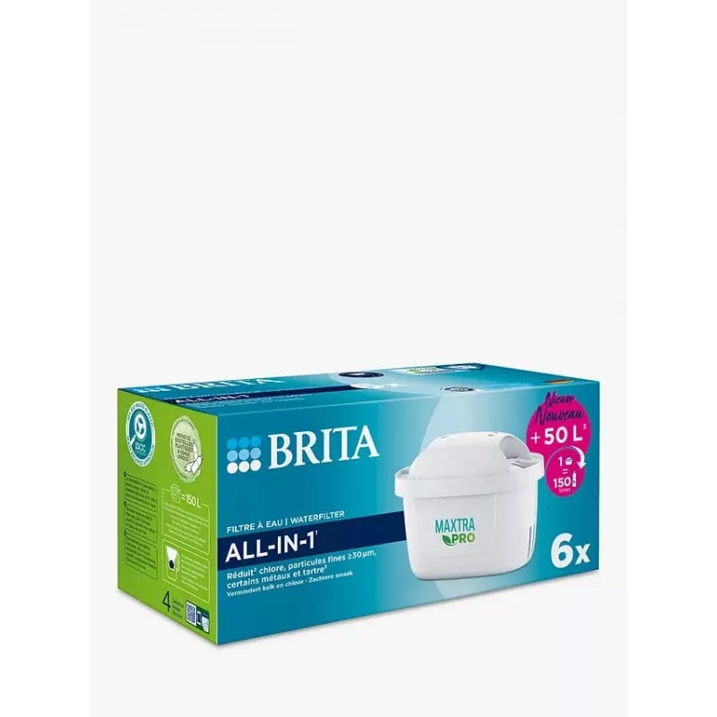 Cartucho de filtro de água Brita MAXTRA PRO, pack de 6