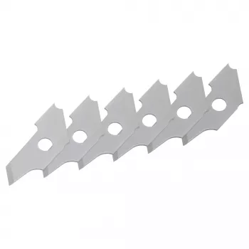 Lâminas de substituição para rebarbador de bordas de furos Wolfcraft 5893000, 6 unidades