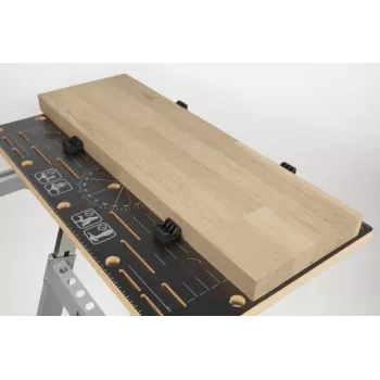 Conjunto de mordentes wolfcraft 6172000 para bancadas Master
