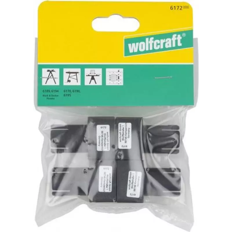 Conjunto de mordentes wolfcraft 6172000 para bancadas Master
