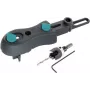 Conjunto de brocas para terraços Wolfcraft 6960000 | conjunto de 6 escareadores e brocas piloto HSS para madeira, WPC, BPC