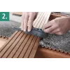 Conjunto de brocas para terraços Wolfcraft 6960000 | conjunto de 6 escareadores e brocas piloto HSS para madeira, WPC, BPC