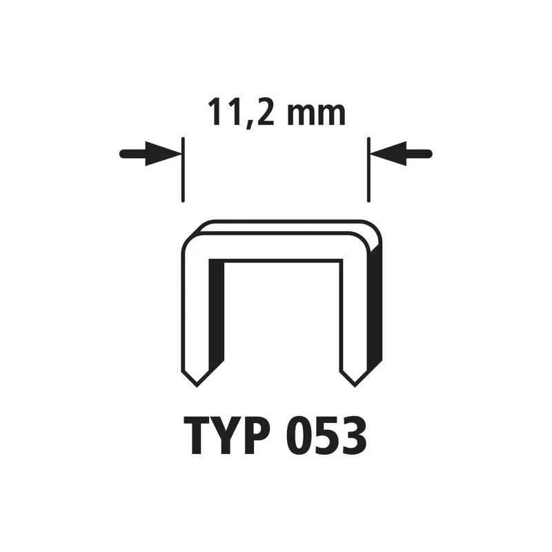 Agrafador manual Wolfcraft tacocraft tipo 53 agrafos 4-10 mm (7090000)