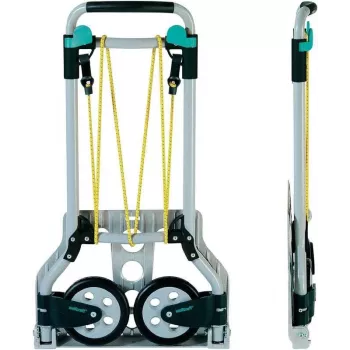 wolfcraft TS 600 carrinho de mão em alumínio, 70 kg, preto 5505000