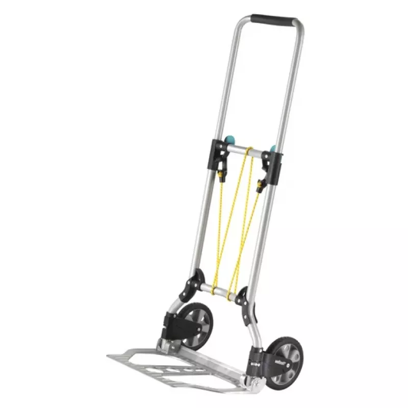 wolfcraft TS 600 carrinho de mão em alumínio, 70 kg, preto 5505000