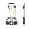 wolfcraft TS 600 carrinho de mão em alumínio, 70 kg, preto 5505000