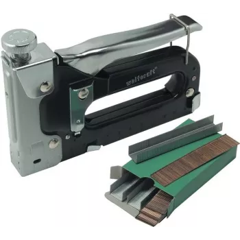 Wolfcraft tacocraft 7 agrafador manual para agrafos tipo 53, 4-14 mm 7089000
