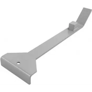 Wolfcraft 6928000 pé-de-cabra - ferramenta para colocação de pavimentos laminados e parquet, 350 mm, aço com base em feltro