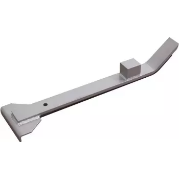 Wolfcraft 6928000 pé-de-cabra - ferramenta para colocação de pavimentos laminados e parquet, 350 mm, aço com base em feltro