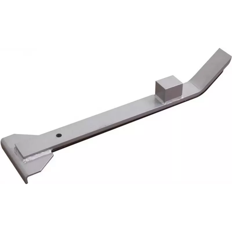 Wolfcraft 6928000 pé-de-cabra - ferramenta para colocação de pavimentos laminados e parquet, 350 mm, aço com base em feltro