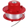 Einhell 3405113 carretel de substituição para aparadores de relva GE-CT 18 Li e GC-CT 18/28 Li, fio de nylon 1,6 mm, 5 m, avanço automático