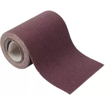 Wolfcraft 1739000 Rolo de lixa de velcro, grão 60, 115 mm x 4 m