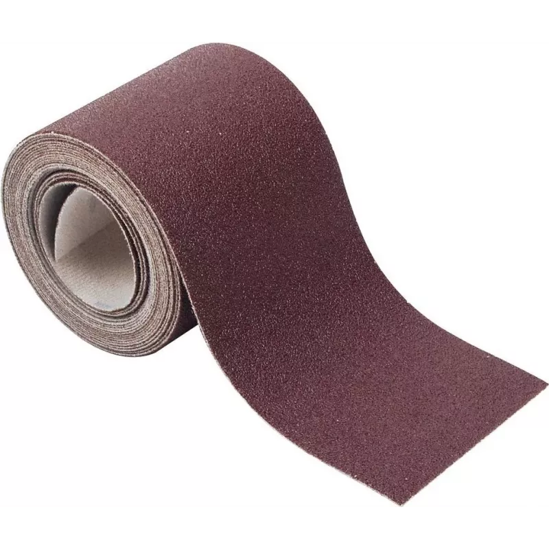 Wolfcraft 1739000 Rolo de lixa de velcro, grão 60, 115 mm x 4 m