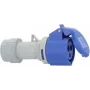 Brennenstuhl 1081020020 Conector fêmea CEE 16 A 3 polos 230 V IP44 Azul