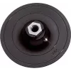 wolfcraft 125 mm Almofada de lixa de velcro com adaptador de mandril e folha de lixa K80 (2285000)