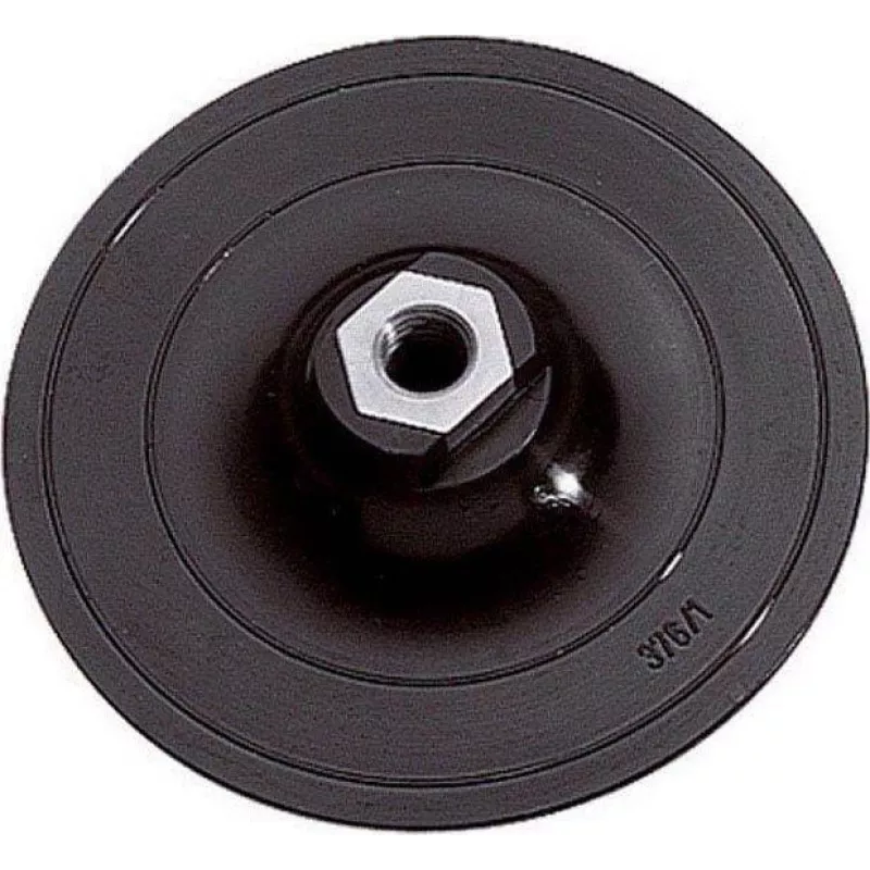 wolfcraft 125 mm Almofada de lixa de velcro com adaptador de mandril e folha de lixa K80 (2285000)