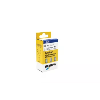 GESIPA Porca rebite cega PolyGrip® M5 aço zincado 7x13,5mm 50 unid. 1464840