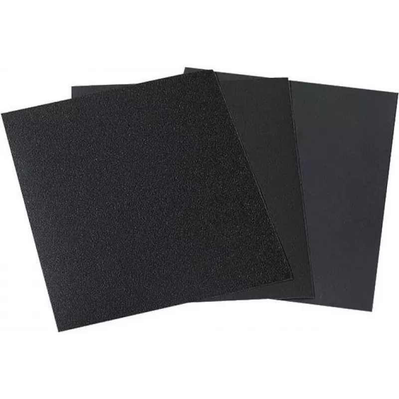 Wolfcraft 3119000 Sortimento de folhas de lixa P280 P400 P600 P1000, 280 x 230 mm, 4 unid.
