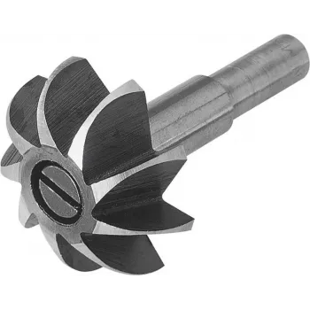 Wolfcraft 3267000 Fresa de meia-cana, encabadouro 8 mm, 25 mm de diâmetro