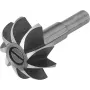 Wolfcraft 3267000 Fresa de meia-cana, encabadouro 8 mm, 25 mm de diâmetro