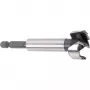 Wolfcraft 3310000 Broca Forstner 35 mm de diâmetro, 90 mm de comprimento, encabadouro sextavado de 1/4