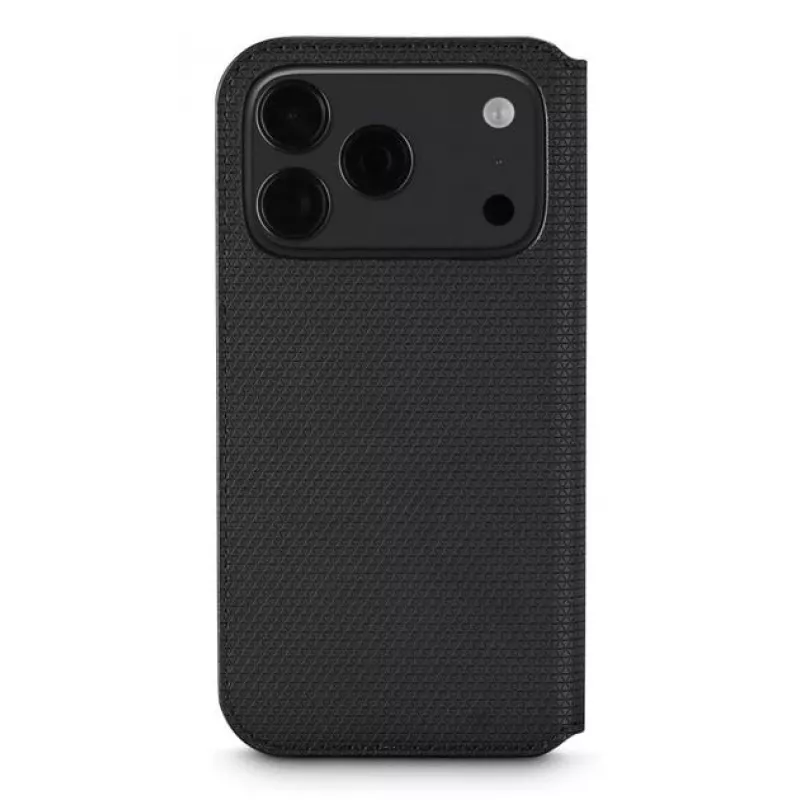 Black Rock Booklet Slim Folio capa para Apple iPhone 17 Pro, preto 00080398