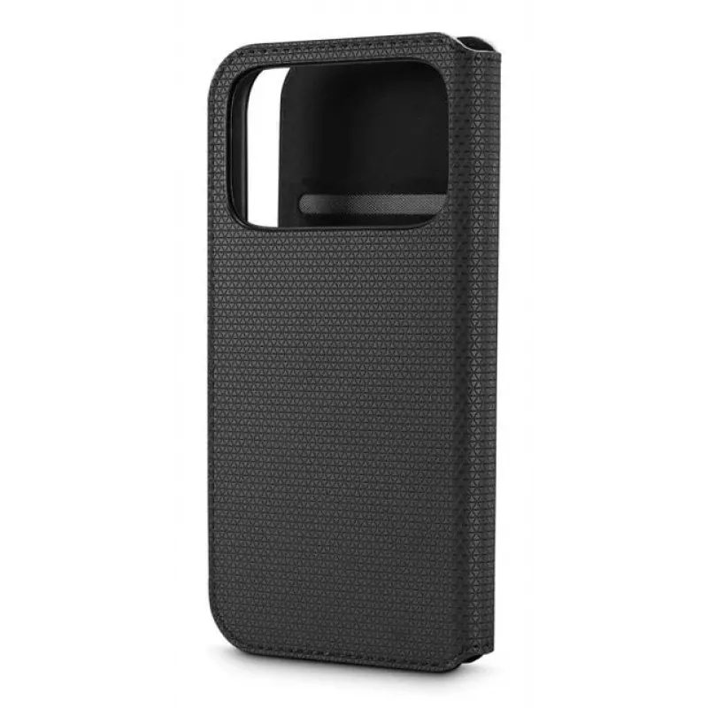 Black Rock Booklet Slim Folio capa para Apple iPhone 17 Pro, preto 00080398