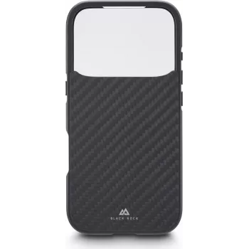 Black Rock Cover 360° vidro para Apple iPhone 17 Pro carbono verdadeiro 00080399