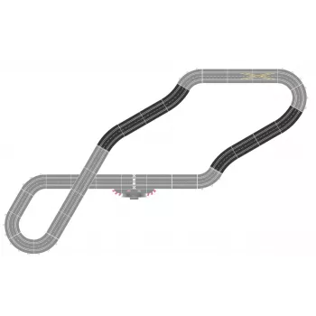 Carrera Digital 124 acessório conjunto de expansão 4, conjunto de extensão de pista, 20026959