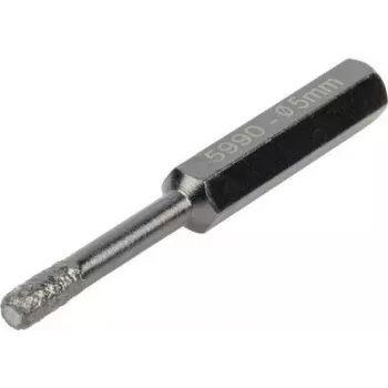 Broca diamantada Wolfcraft 5990000, 6 mm, haste hexagonal