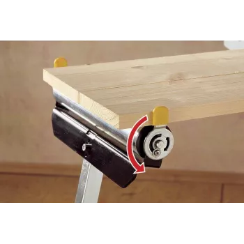 Cavalete de rolos ajustável em altura e rebatível Wolfcraft 6119973, 60 kg