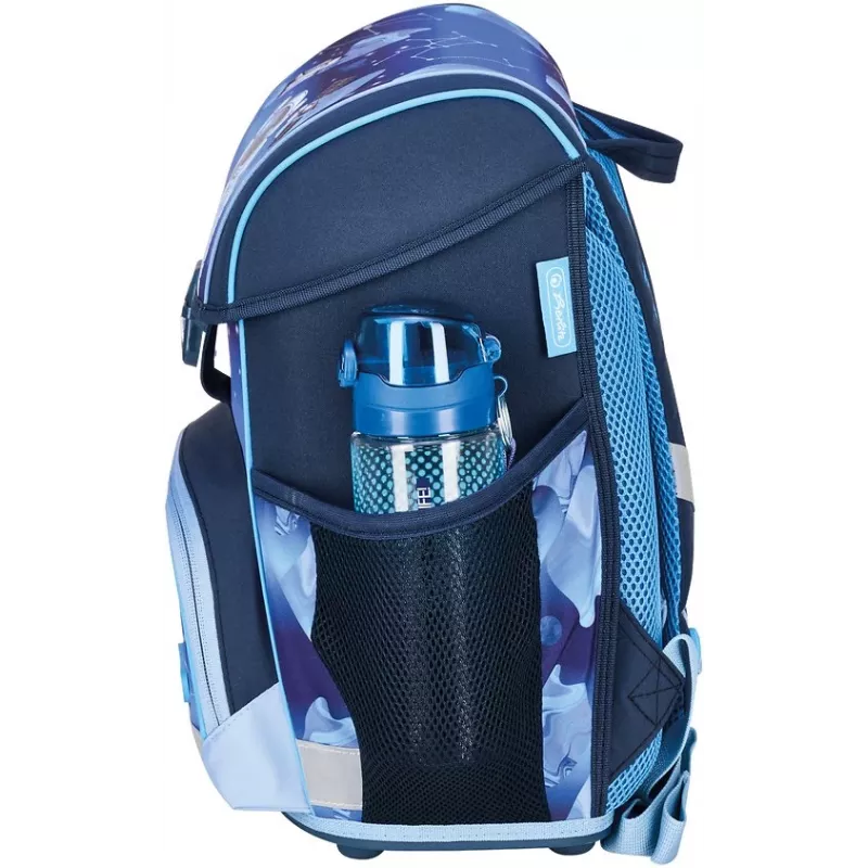Herlitz Loop Mochila escolar 6-9 anos, Cosmonaut Cosmo Explorer