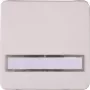 Tampa de tecla Kopp HK02 com lente, símbolo de chave, branco ártico 330513005
