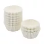 Formas para muffins e cupcakes FACKELMANN 21615, papel de forno antiaderente, branco, 5,0 cm de diâmetro, 250 unid.