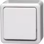HEINRICH KOPP 513602005 Interruptor de balancim branco 10A 1 polo SPDT, pack de 10