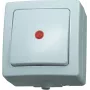 HEINRICH KOPP Paris Interruptor de comutação de 2 vias, encastrar, 250 V AC, 10 A, branco polar 566302004