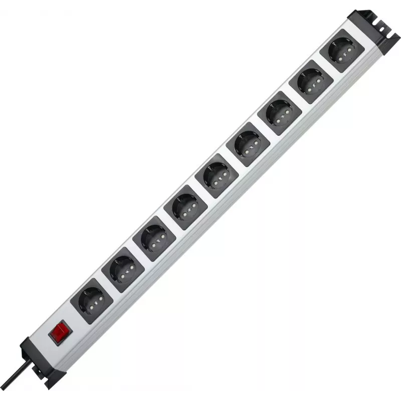 Kopp POWERversal Régua de tomadas 9 tomadas com cabo de 1,4m, branco 227020018