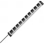 Heinrich Kopp POWERversal Régua de tomadas 10 tomadas com cabo de 1,4 m, branco, 250 V, 3,6 kW 227120011