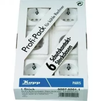 HEINRICH KOPP Paris Módulo de tomada Schuko branco puro 920702011