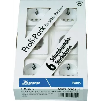 HEINRICH KOPP Paris Módulo de tomada Schuko branco puro 920702011