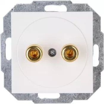 HEINRICH KOPP Conector fêmea banana 4mm Branco Encastre 16A 30V AC/DC 951629004