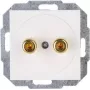 HEINRICH KOPP Conector fêmea banana 4mm Branco Encastre 16A 30V AC/DC 951629004