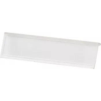 HEINRICH KOPP 491510008 campo de identificação para aro de cobertura, branco polar, 1 módulo, superfície de identificação 50 x 10 mm, para encaixar