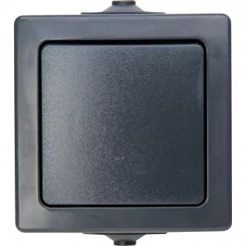 Heinrich Kopp NAUTIC Interruptor universal (desligar/comutar), antracite (565615002)