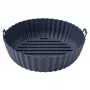 Fackelmann Base de silicone para fritadeira de ar quente 22,5 cm cinzento 45103