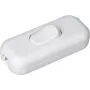 HEINRICH KOPP Interruptor intermédio de cabo com alívio de tração, branco, 1 polo ligar/desligar, 2 A, 250 V 191317000