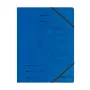 HERLITZ Pasta A4 com elástico nos cantos azul, pack de 5 11387180-000
