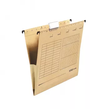 Herlitz 25 Pastas de suspensão A4 castanhas (300002785)