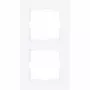 HEINRICH KOPP 406913005 moldura de cobertura 2 módulos HK07 branco ártico