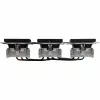 HEINRICH KOPP HK07 KombiQuick tomada schuko tripla, antracite, encastrar, 16 A, 250 V, com proteção para crianças, isenta de halogéneos 133415001